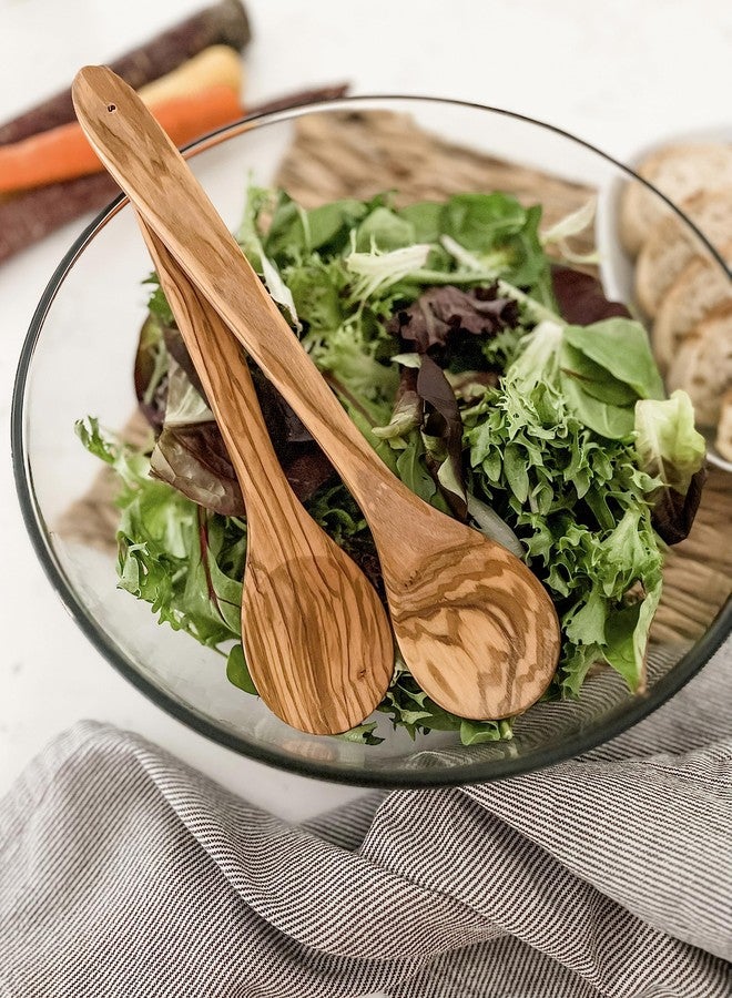 سيليو طقم أدوات مطبخ من خشب الزيتون من سيليو توسكانا، مكون من 3 قطع، يشمل ملعقة مسطحة مثقبة، وملعقة تقليب، وملعقة طهي، طبيعي - Image 5