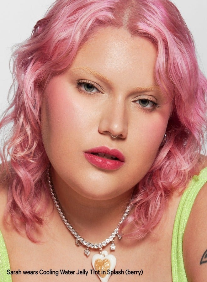 MILK MAKEUP MILK MAKEUP Cooling Water Jelly Tint Lip + Cheek Blush Stain (Splash - Plum-berry) .17 oz / 5 g  - Image 3