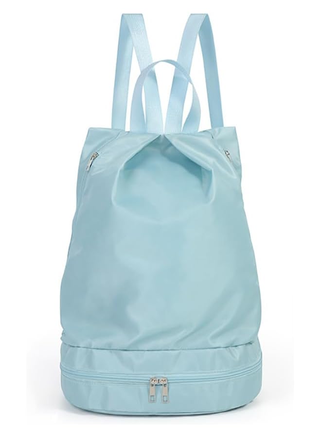 PROMASS Gym Backpack Waterproof Swimming Backpack with Shoe Compartment & Wet Pocket, Sports Travel Backpack Small Gym Bag - Image 1