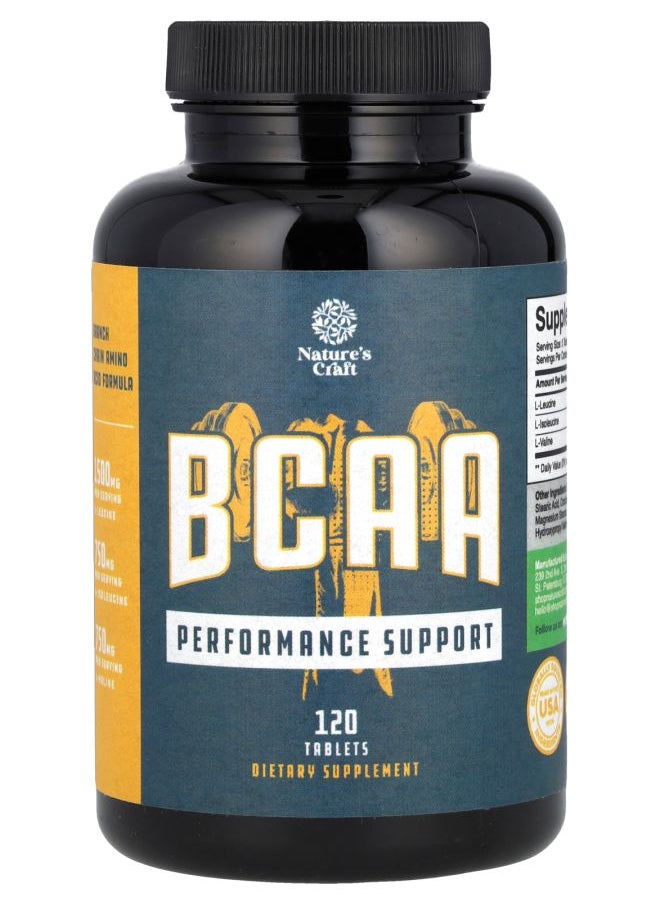 Nature's Craft BCAA 120 Tablets 