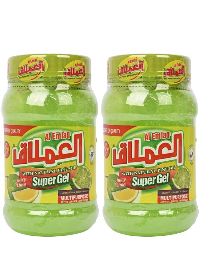 Al Emlaq Multi-Purpose Cleaner Super Gel - Juicy Lime - Image 1