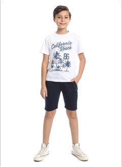 Andora Zipper Pockets Practical Plain Boys Shorts  - Image 1