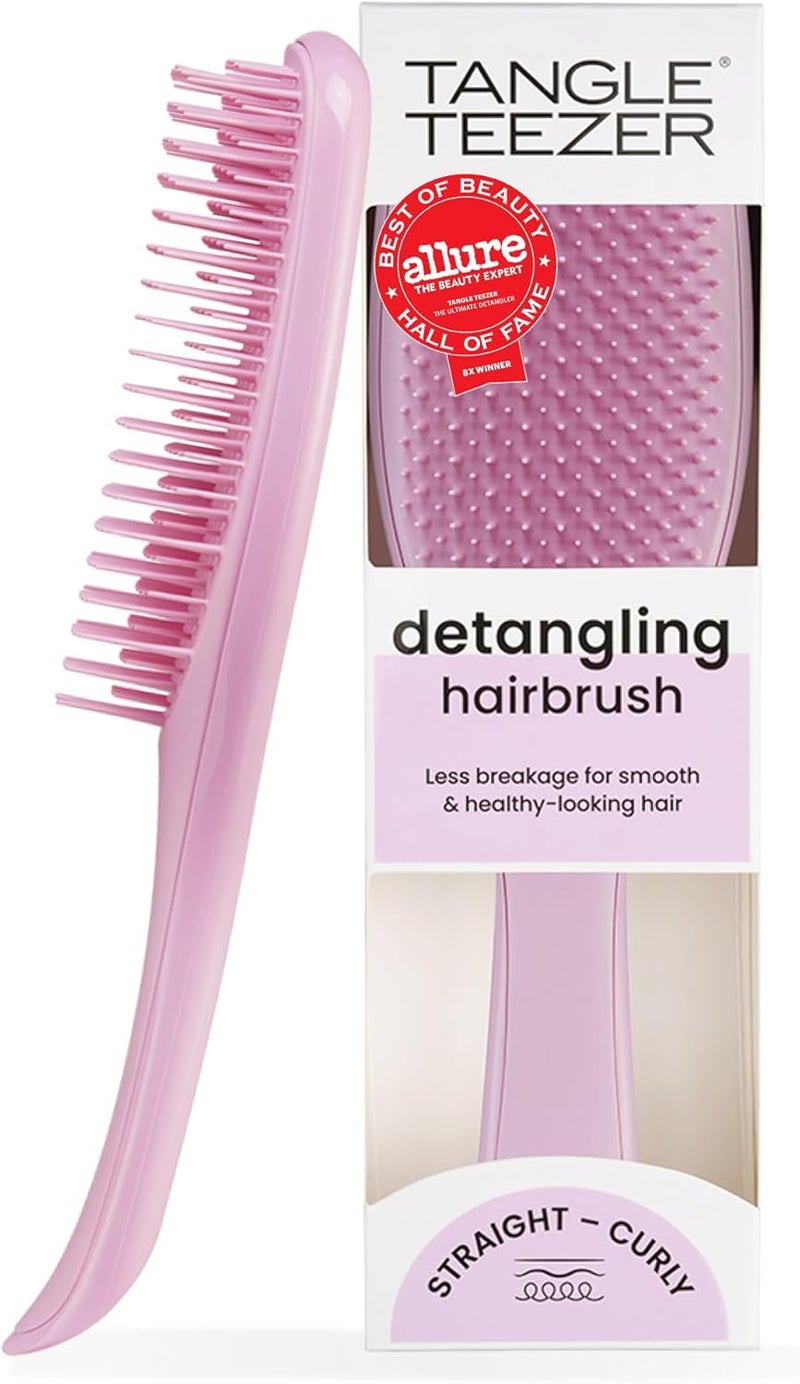 TANGLE TEEZER Trendy flexible practical build The Ultimate Detangling Brush, Dry and Wet Hair Brush Detangler for All Hair Types, Rosebud Hardened processed substance - Image 1