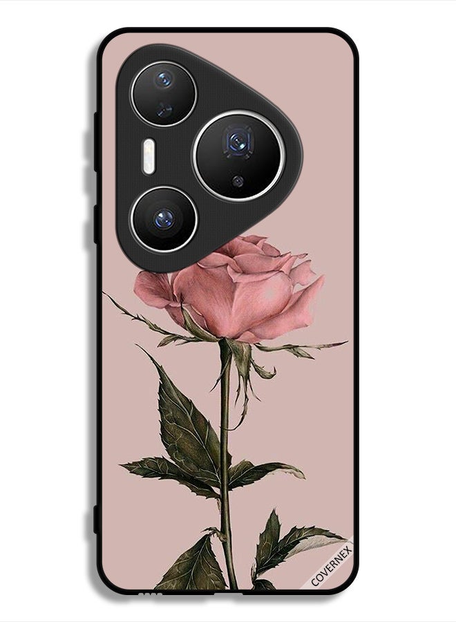 Covernex Huawei Pura 80 Pro Protective Case Cover Peach Rose - Image 1