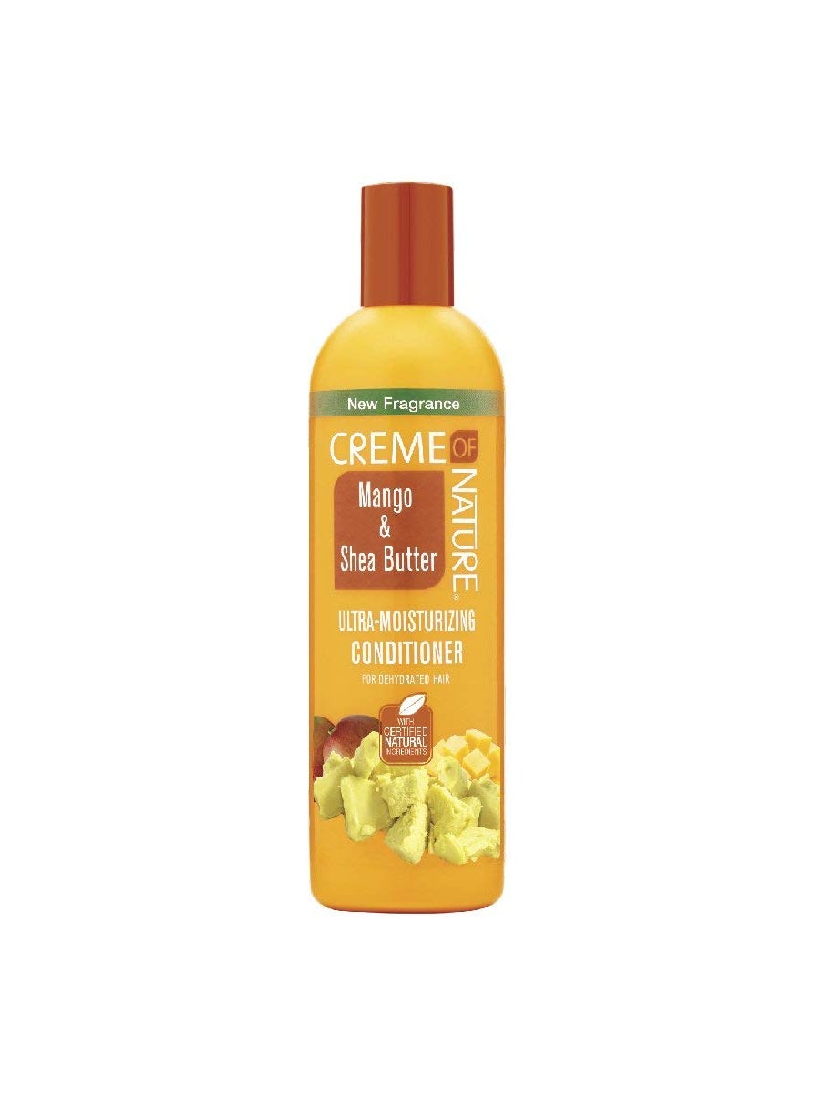 Creme of Nature Conditioner with Mango  Shea Butter by Creme of Nature Ultra Moisturizing for Dry Dehydrated Hair 12 Fl Oz 