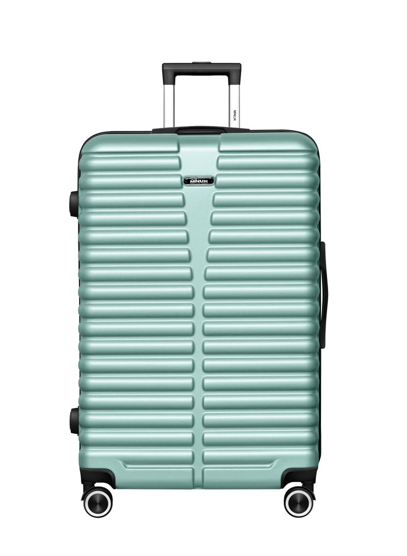 MNUK Destiny Set of 3 Luggage | Hardside Soft Handle Trolley with TSA Lock |360° 4 Wheeler| Cabin-20 Inch, Medium- 24 Inch, Large-28 Inch|Pista Green - Image 2