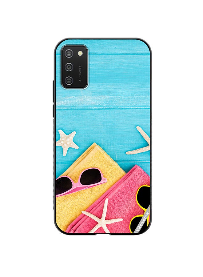 VR CREATIVE Protective Case Cover For Samsung Galaxy A03s Cool Summerglass Design Multicolour - Image 1