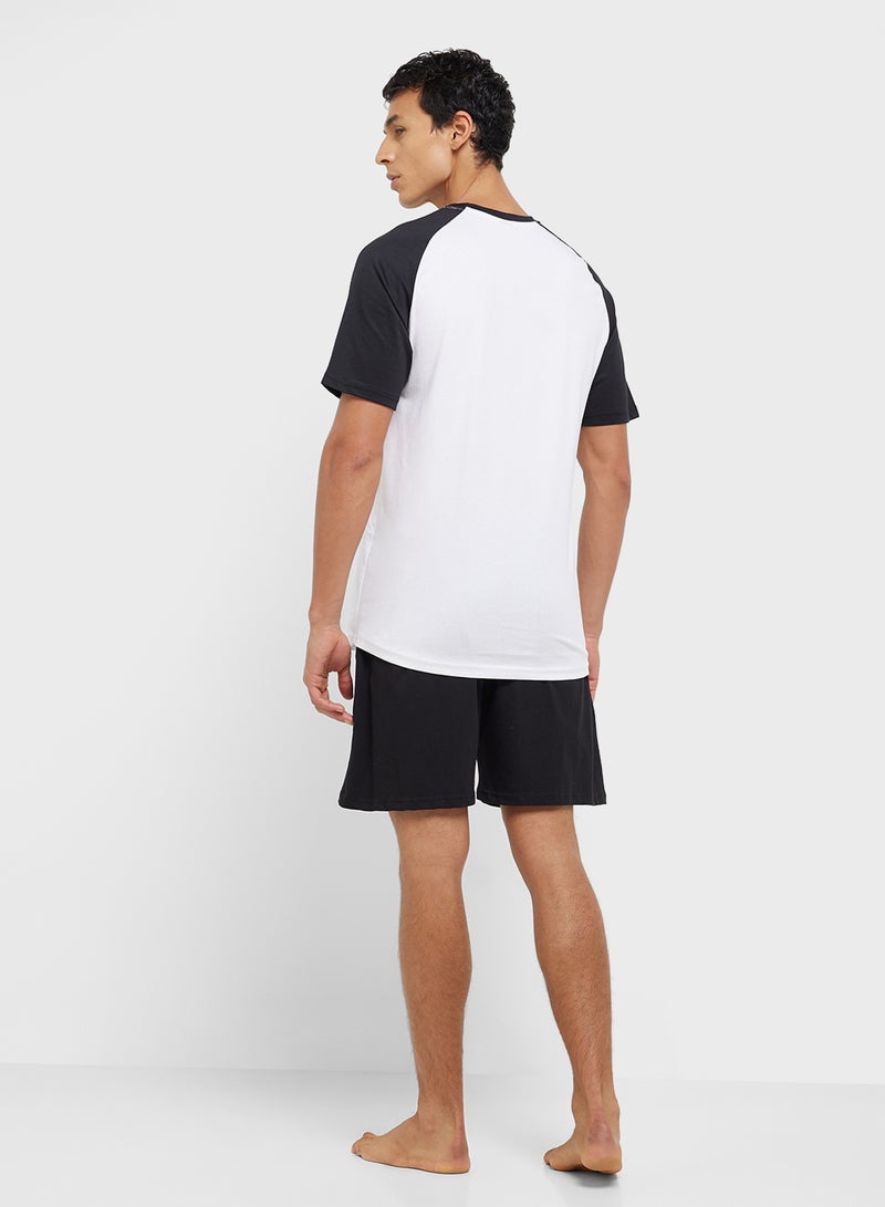 Seventy Five Nightwear T-Shirt & Shorts Set  - Image 2