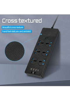 GULFLINK 3 Meter Cable With 6 Power Socket 4 Usb Ports Power Strip  - Image 3