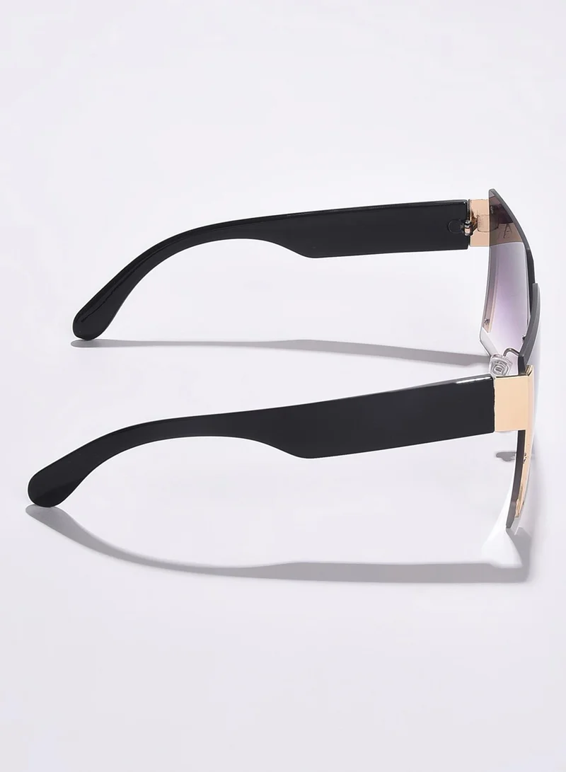 Haute Sauce Purple Lens Purple Oversized Sunglasses
