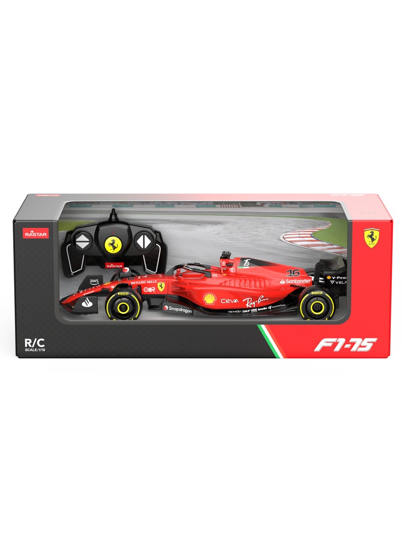 Ferrari Power Joy Remote Control Ferrari F1-75 1/18, Battery Operated | Toy Vehicle | Racing Car | Display Cars | Perfect Gift for Collectors and Kids  - Image 4