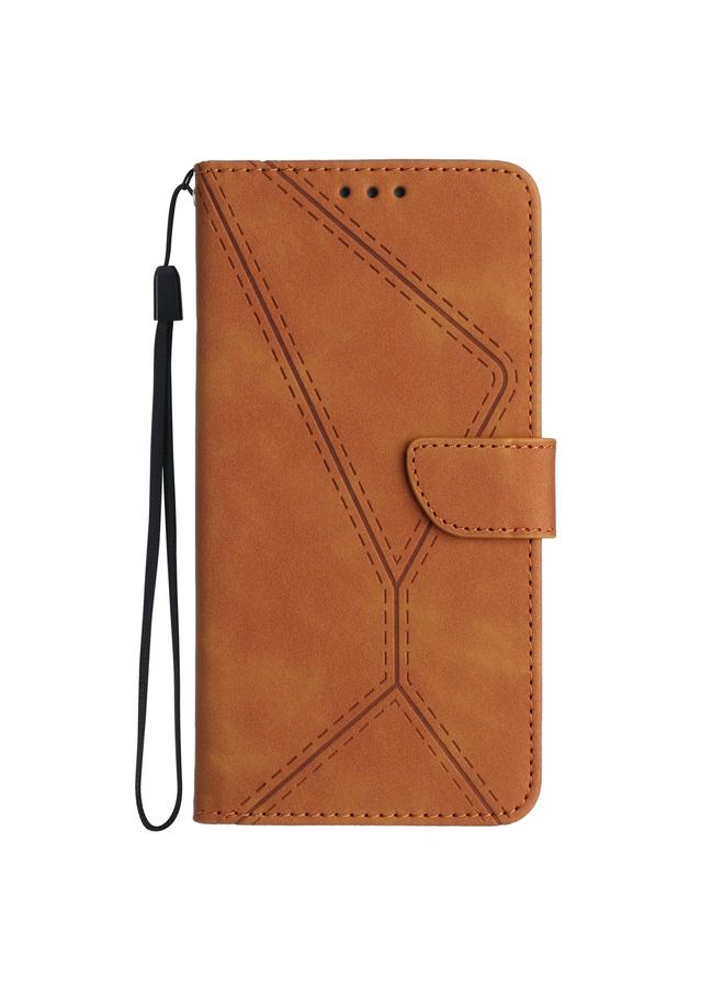 Zaboon Case For iPhone 11 Pro Max Stitching Embossed Leather Phone Case - Image 2