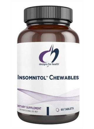 Designs for Health Insomnitol Chewables - Chewable Melatonin - 200mg L-Theanine, 5-HTP, Vitamin B6 + Inositol - Delicious Lemon Flavored Supplement - Vegan (60 Tablets) - pzsku/Z0F0EA52777F911202A34Z/45/_/1681619005/85133dfb-85ff-436a-b375-5ce5bde15a96