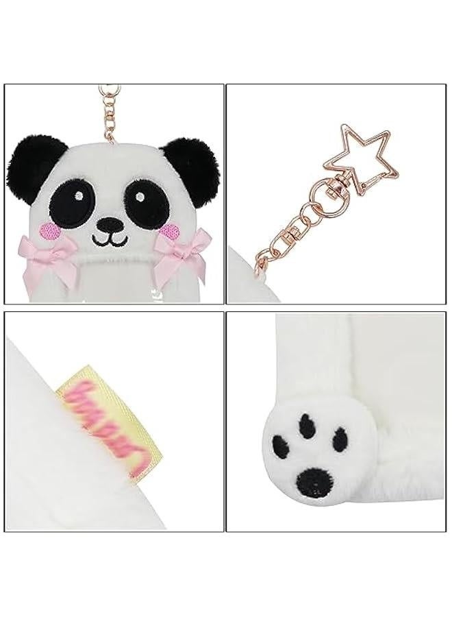 Generic Plush Postcards Sleeve Photocard Holder Id Credit Card Case Protection Cover Bank Card Protector Birthday Gift,Panda 2#  - Image 5