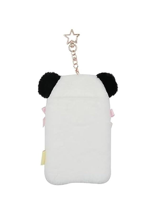 Generic Plush Postcards Sleeve Photocard Holder Id Credit Card Case Protection Cover Bank Card Protector Birthday Gift,Panda 2#  - Image 3