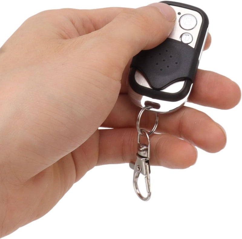 Fafeicy 4 Button Universal Garage Door Remote 433MHz Long Range Remote Keychain with High Security Encryption for Rolling Doors Alarms Pumps - Image 1