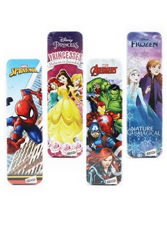 SKOODLE SKOODLE Disney Princesses & Superheroes Kids Pencil Cases, Cartoon Characters  - Image 1
