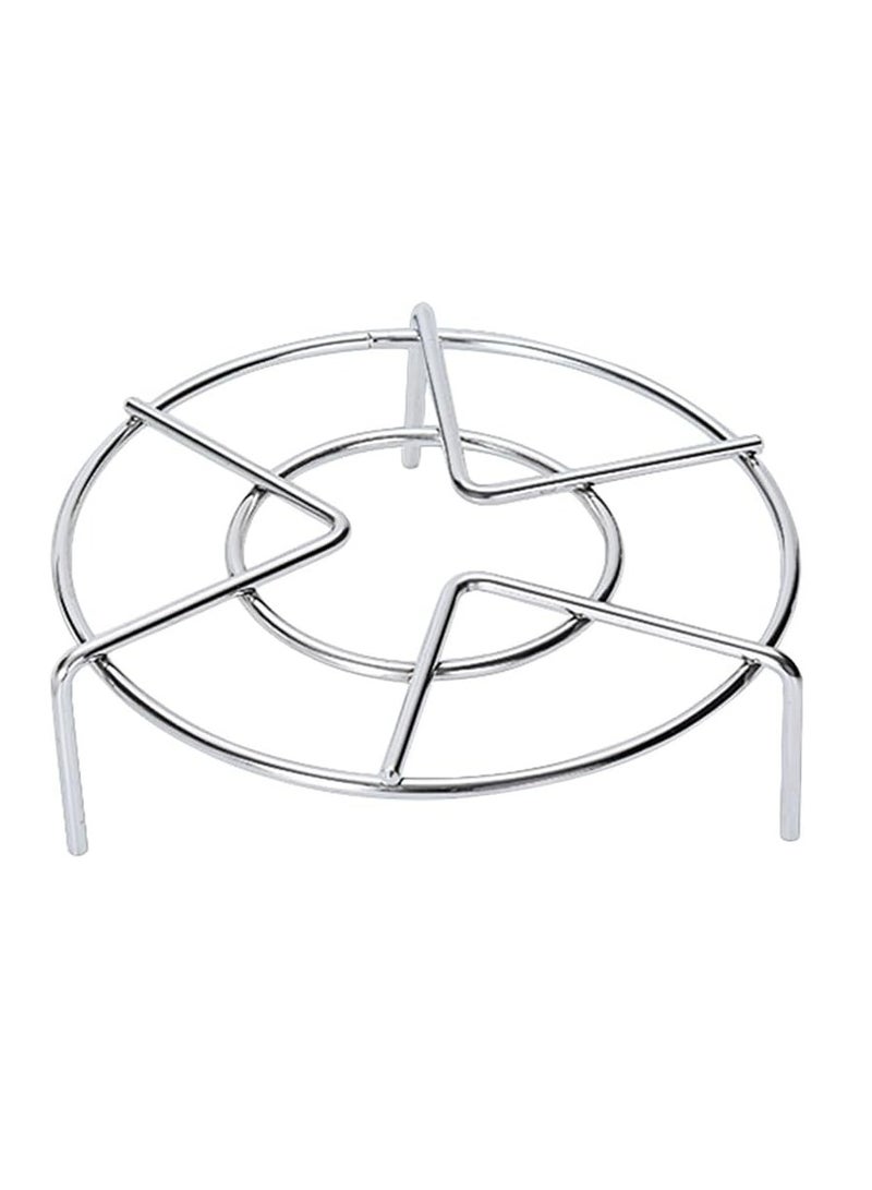 إسكدنيا 304 حامل بخار للبيض بثلاث أرجل من الفولاذ المقاوم للصدأ، حامل بخار للمطبخ من الفولاذ المقاوم للصدأ، حامل أطباق - Image 1