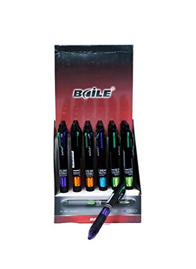 Hauser Germany - Hauser Sonic 0.55Mm Gel Pen Box | Attractive Foiled Body | Stylish Metal Clip | Refillable & Waterproof Gel Ink | German Technology For Smooth & Effortless Writing | Blue Ink, Set Of 10 X 2 - Image 1