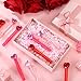 Rotatingpals 30 Pcs Wedding Party Favors Diamonds Heart Bubble Wand Bulk Bling Gemstones Jew Acrylic Gems Wedding Bubble Wand for Guest Gifts Birthday Photo Props - Image 4
