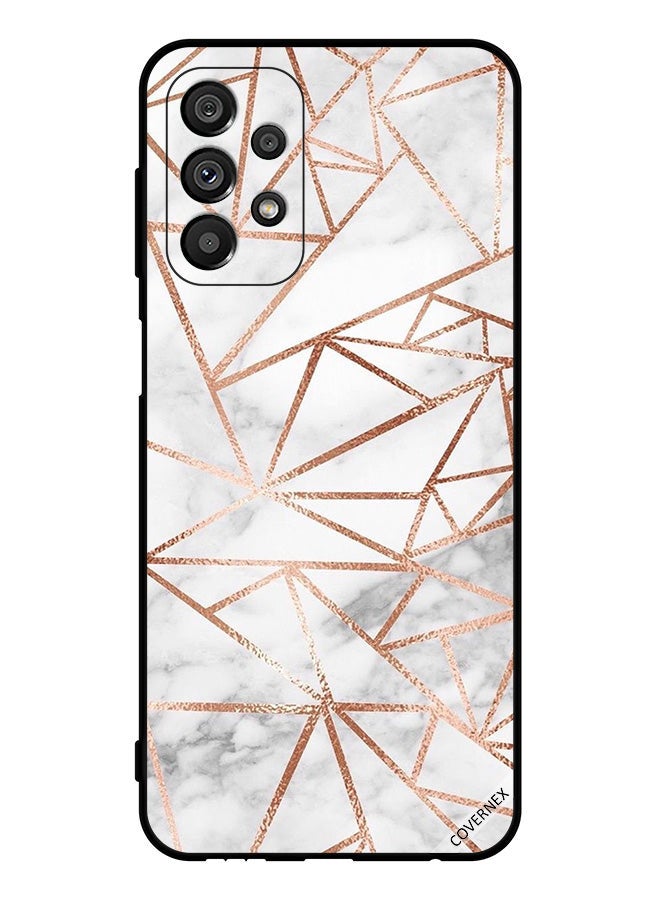 Covernex Protective Case Cover For Samsung Galaxy A23 5G Marble Pattern Wallpaper - Image 1