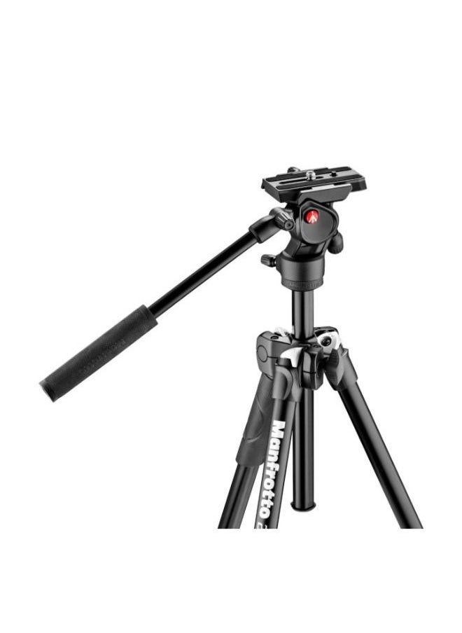Manfrotto Manfrotto 290 light aluminium tripod with befree live fluid video head  - Image 2