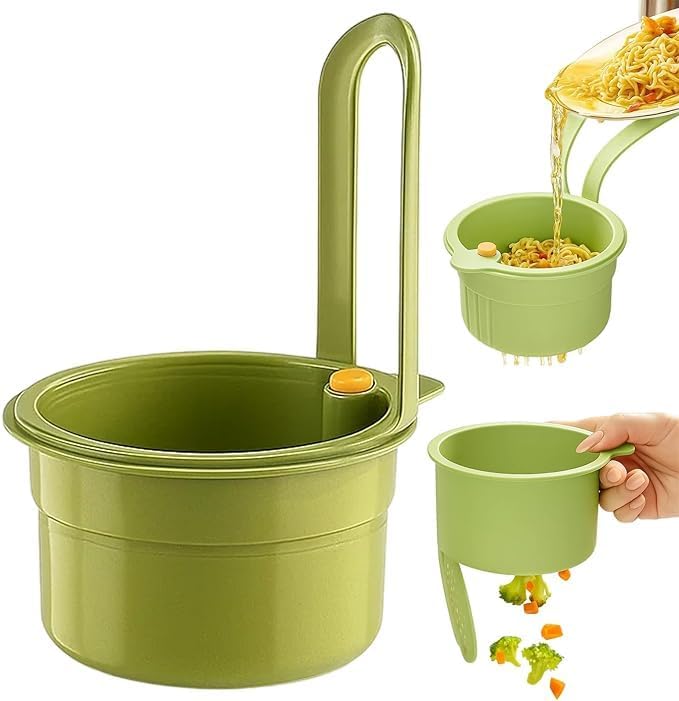 MOROVIK Sink Strainer Basket, Self-Cleaning Press Automatic Dumping Kitchen Drain Food Waste Catcher, Easy Drain Filter with Bottom Release for Kitchen Basin, Durable, Drains & Strainers (MULTI 2) - Image 1