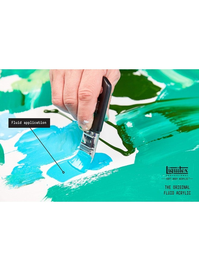 Liquitex دهان أكريليك سائل احترافي من ليكويتكس 2 (أزرق فوسفوري) - Image 4