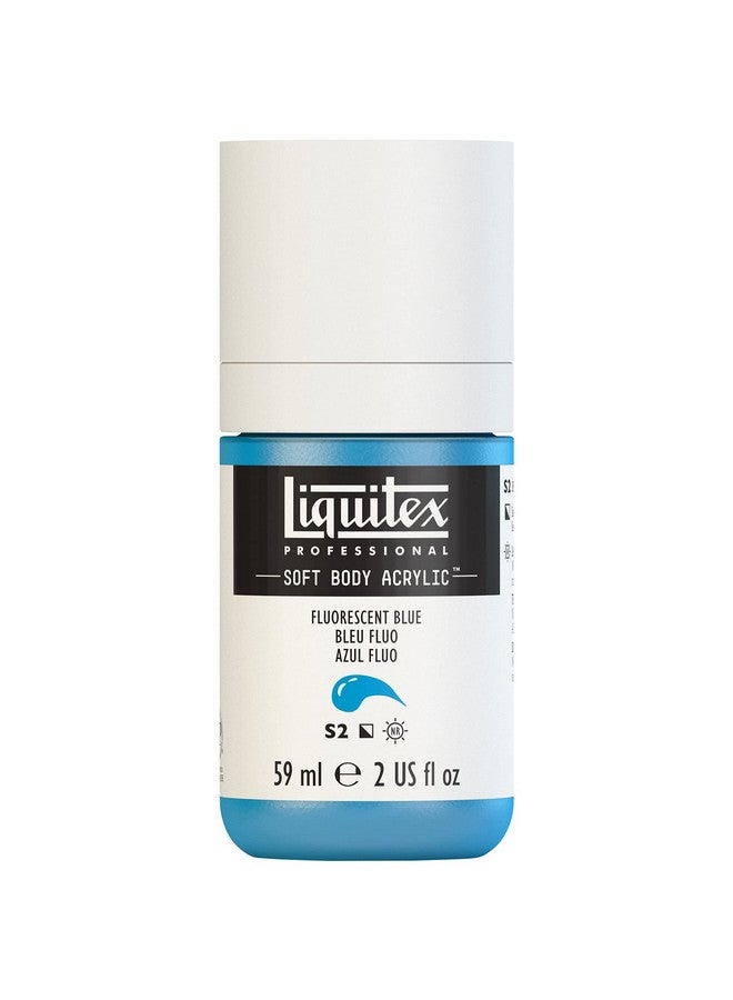 Liquitex دهان أكريليك سائل احترافي من ليكويتكس 2 (أزرق فوسفوري) - Image 1