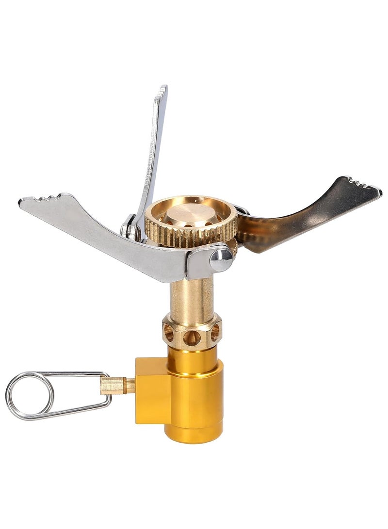 دي إل سي  موقد تخييم محمول للتخييم والرحلات الخارجية مزود بموقد غاز قابل للطي بقوة 1600 واط للطهي والنزهات والمشي لمسافات طويلة - Image 1