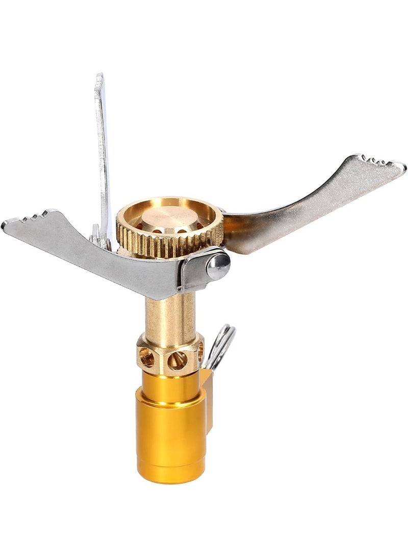 دي إل سي  موقد تخييم محمول للتخييم والرحلات الخارجية مزود بموقد غاز قابل للطي بقوة 1600 واط للطهي والنزهات والمشي لمسافات طويلة - Image 5