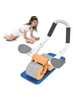 QSHOP QSHOP® Abdominal Wheel, Abdominal Wheel with Kneeling Mat, Abdominal Exercise Equipment for Core Workout, Abdominal Exercise Machine for Men and Women  - Image 1