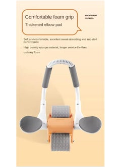 QSHOP QSHOP® Abdominal Wheel, Abdominal Wheel with Kneeling Mat, Abdominal Exercise Equipment for Core Workout, Abdominal Exercise Machine for Men and Women  - Image 2