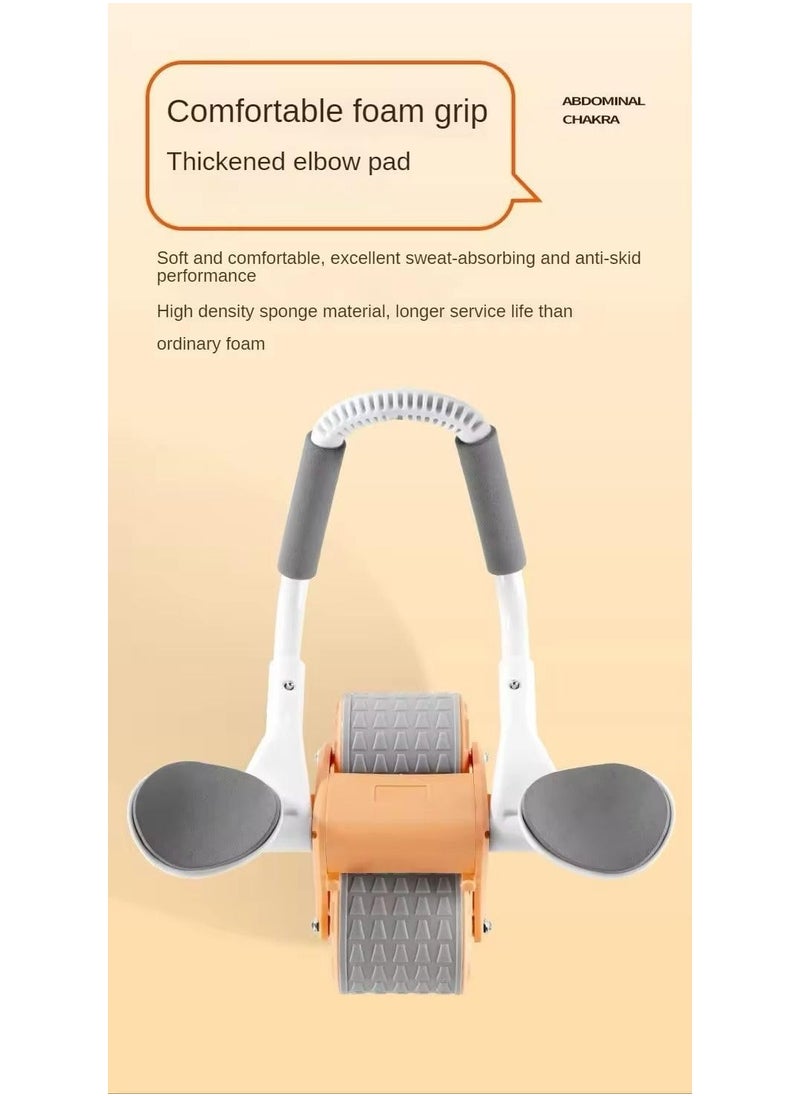 QSHOP QSHOP® Abdominal Wheel, Abdominal Wheel with Kneeling Mat, Abdominal Exercise Equipment for Core Workout, Abdominal Exercise Machine for Men and Women  - Image 2