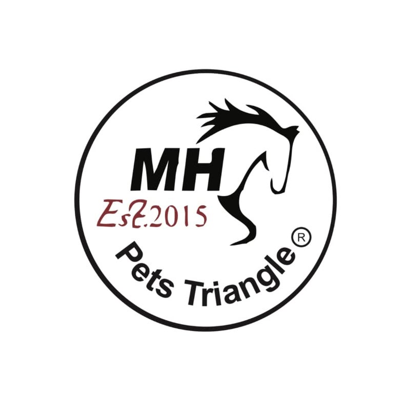 PETS TRIANGLE 25 Inches Leather Horse Riding Stick & Dog Tranining Stick with Stitching Leather Flapper (Blue) - Image 5