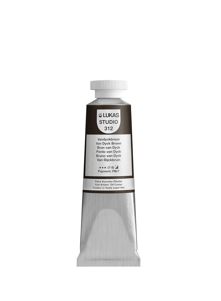 LUKAS STUDIO OIL 37ML VAN DYCK BROWN