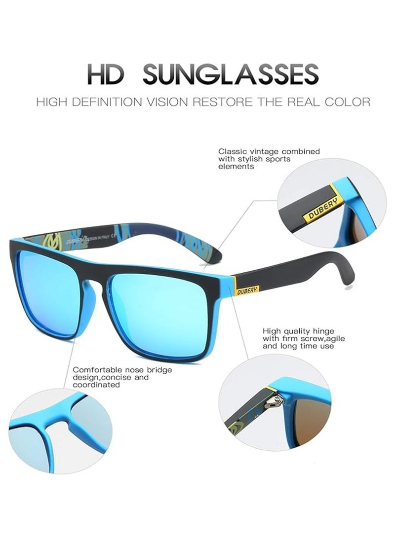 YOUGE 3Pcs Polarized Sunglasses Men's Cycling Glasses Riding Glasses Running Glasses Mountaineering Glasses Driving Glasses Fishing Glasses UV400 Goggles - Image 3