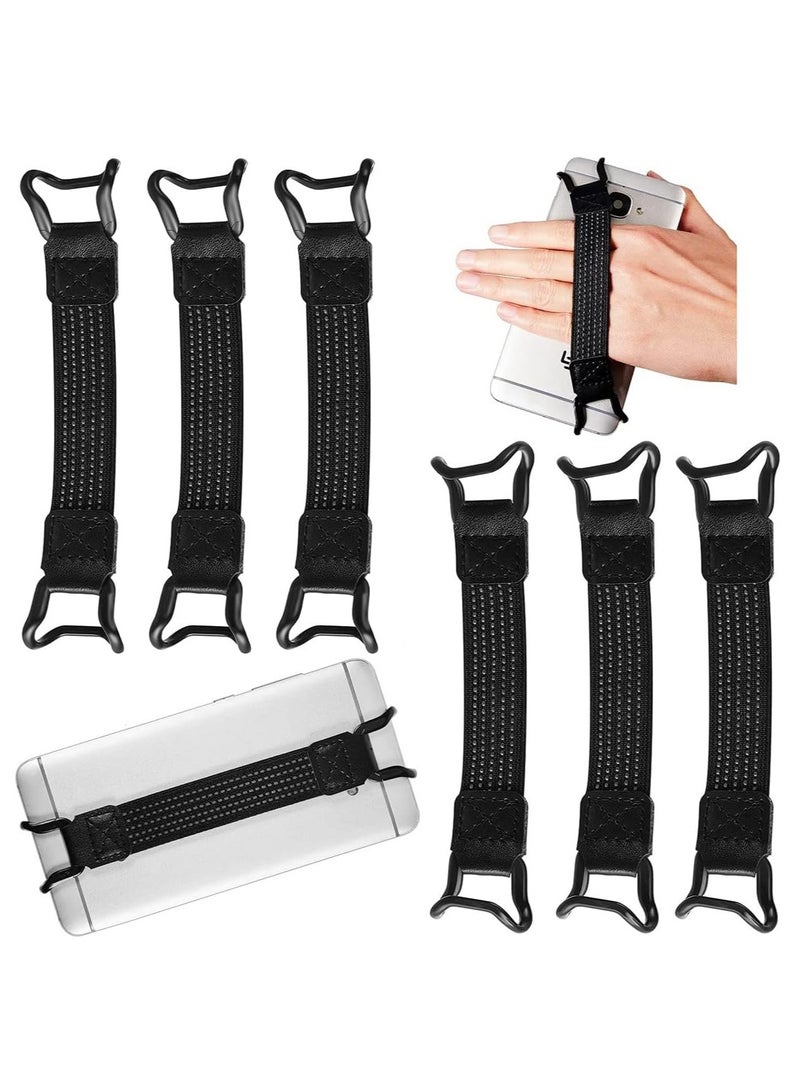 KASTWAVE 6 Pieces Mobile Phone Security Hand Strap Holder Security Hand Strap Holder Phone Security Hand Grip Phone Accessory For 5.2-7.5 Inch Smartphones - Image 1