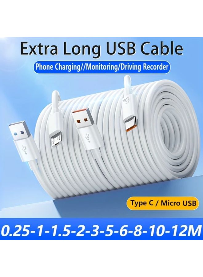 Extra Long 39.37 Inch USB Type C Cable for Samsung Xiaomi Huawei Android Phones Charger - Image 2