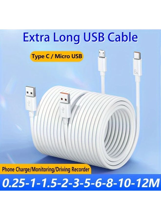 Extra Long 39.37 Inch USB Type C Cable for Samsung Xiaomi Huawei Android Phones Charger - Image 4