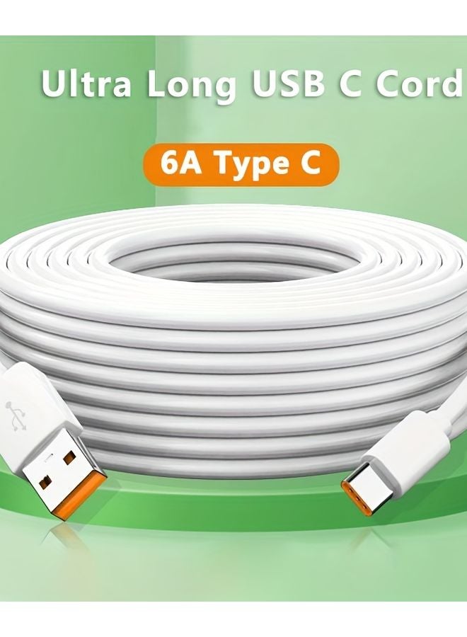 Extra Long 39.37 Inch USB Type C Cable for Samsung Xiaomi Huawei Android Phones Charger - Image 1