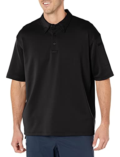 Propper Men's I.C.E. Men's Short Sleeve Performance Polo Shirt, Black, Large Regular - Image 1