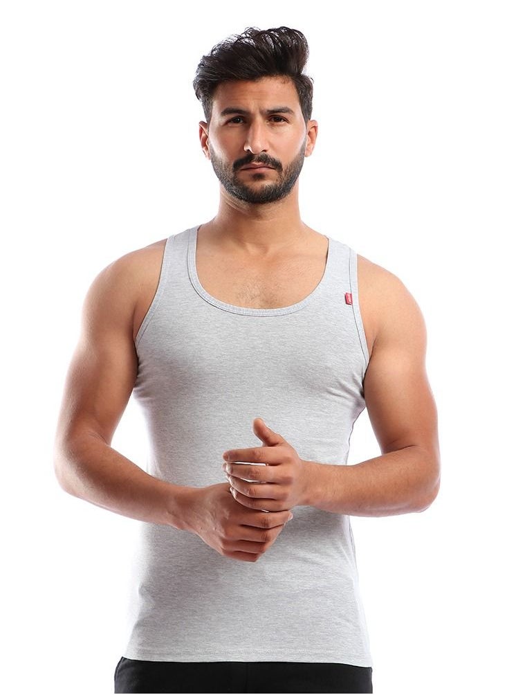 COTTONIL - Bundle Of Three Men Undershirts Stretch - Image 1