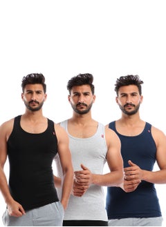 Bundle Of Three Men Undershirts Stretch