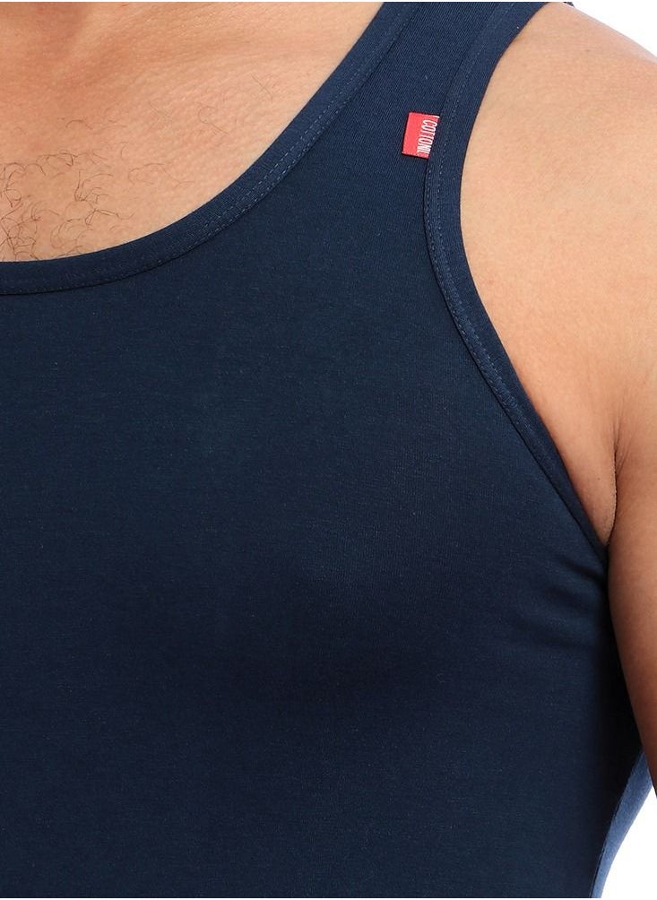 COTTONIL - Bundle Of Three Men Undershirts Stretch - Image 1