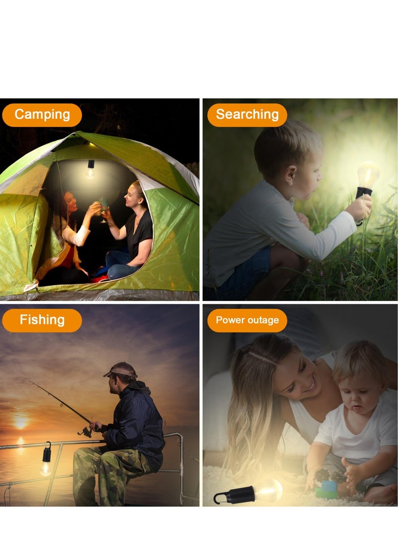 Excefore 2 Pack Camping Lantern Rechargeable, Camping Lights for Tents, 3 Lighting Modes Tent Lamp, Suitable for Camping Hiking Fishing, Backpacking, Emergency, Power Cuts [Energy Class A+++] - Image 5