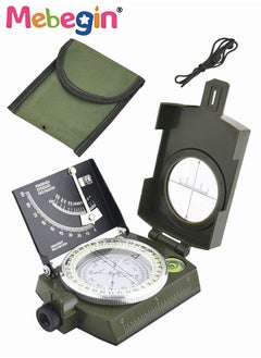 MEBEGIN Multifunctional Outdoor Luminous Compass with Scale Level Meter Vertical Dial Slope Meter  - Image 1