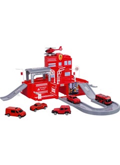 Özka Boxed Fire Department Parking Set  - Image 1