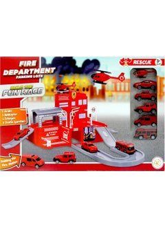 Özka Boxed Fire Department Parking Set  - Image 2