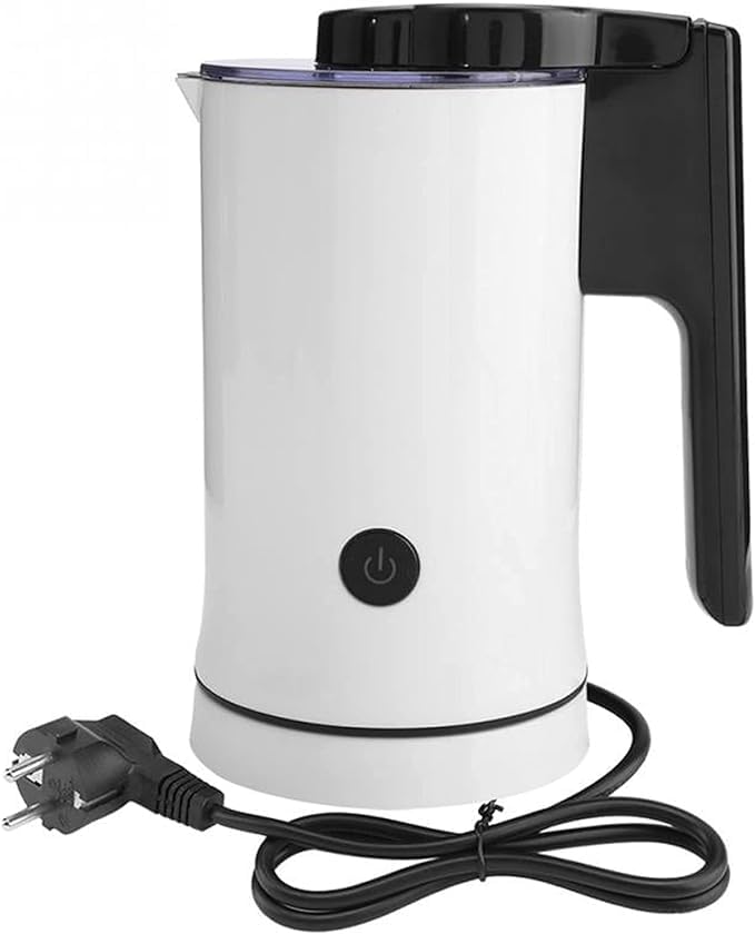 Premsons Premsons 600W Electric Milk Frother Steamer Multifunctional Coffee Foam Maker with Hot Cold Functionality Perfect for Home Use White  - Image 3